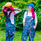 One of One: Custom Hand-Painted Overalls