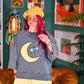 Moon Gazer Short Sleeve Sweatshirt
