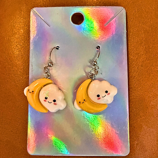 Over the Moon Earrings