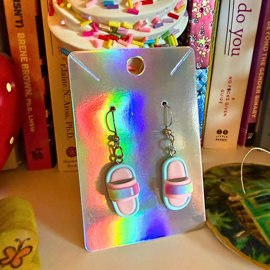 Rainbow Slide Earrings
