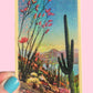 Glitter Desert Plants Sticker 4"