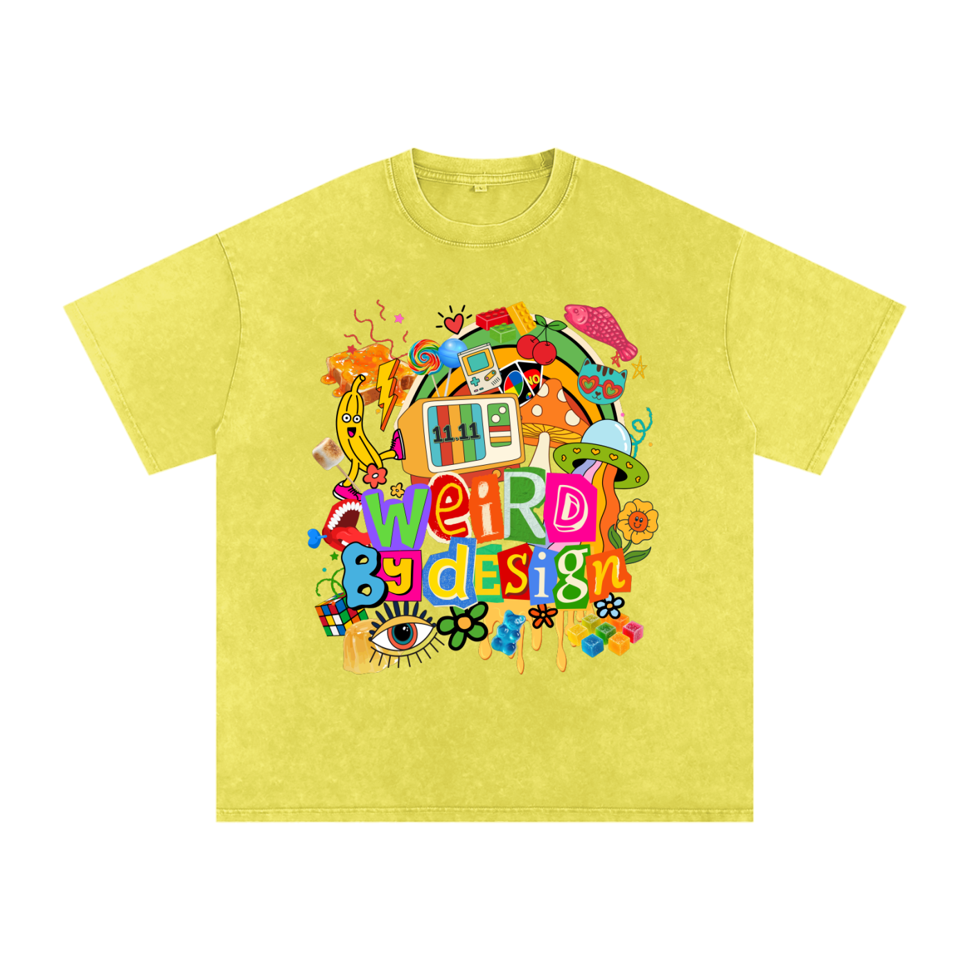 Weird by Design Snow Washed T-shirt
