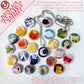 Necklace Set with 24 Interchangeable Art Toppers