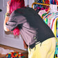 Heart Eye Wide Leg Fleece Sweatpants