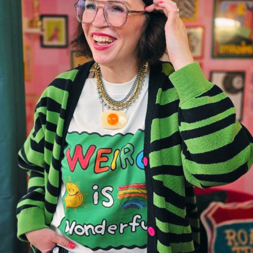 Weird is WONDERFUL Heavyweight Drop Shoulder T-Shirt