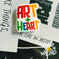 ART+ HEART sticker