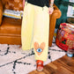 Heart Eye Wide Leg Fleece Sweatpants