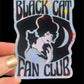 Black Cat Fan Club 3 Inch Holographic Sticker
