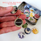 Necklace Set with 24 Interchangeable Art Toppers