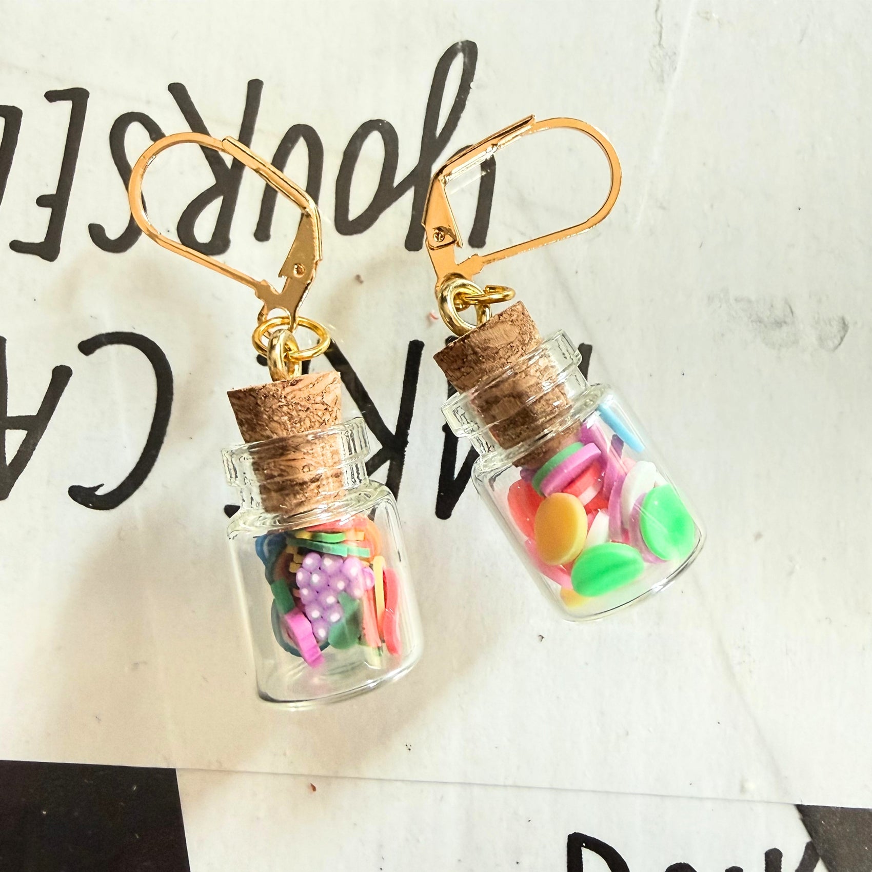 Tiny Joy Jars Earrings