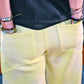 Heart Eye Wide Leg Fleece Sweatpants