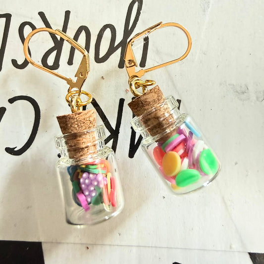 Tiny Joy Jars Earrings