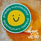 Probably Overstimulated Smiley 3"x3"