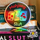 Mahjong Slut Holographic Sticker 3x3