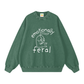 Emotionally Feral Oversized Cat Sweatshirt