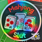 Mahjong Slut Holographic Sticker 3x3