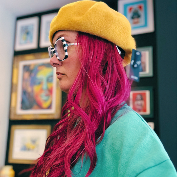 Wool Solid Color Beret