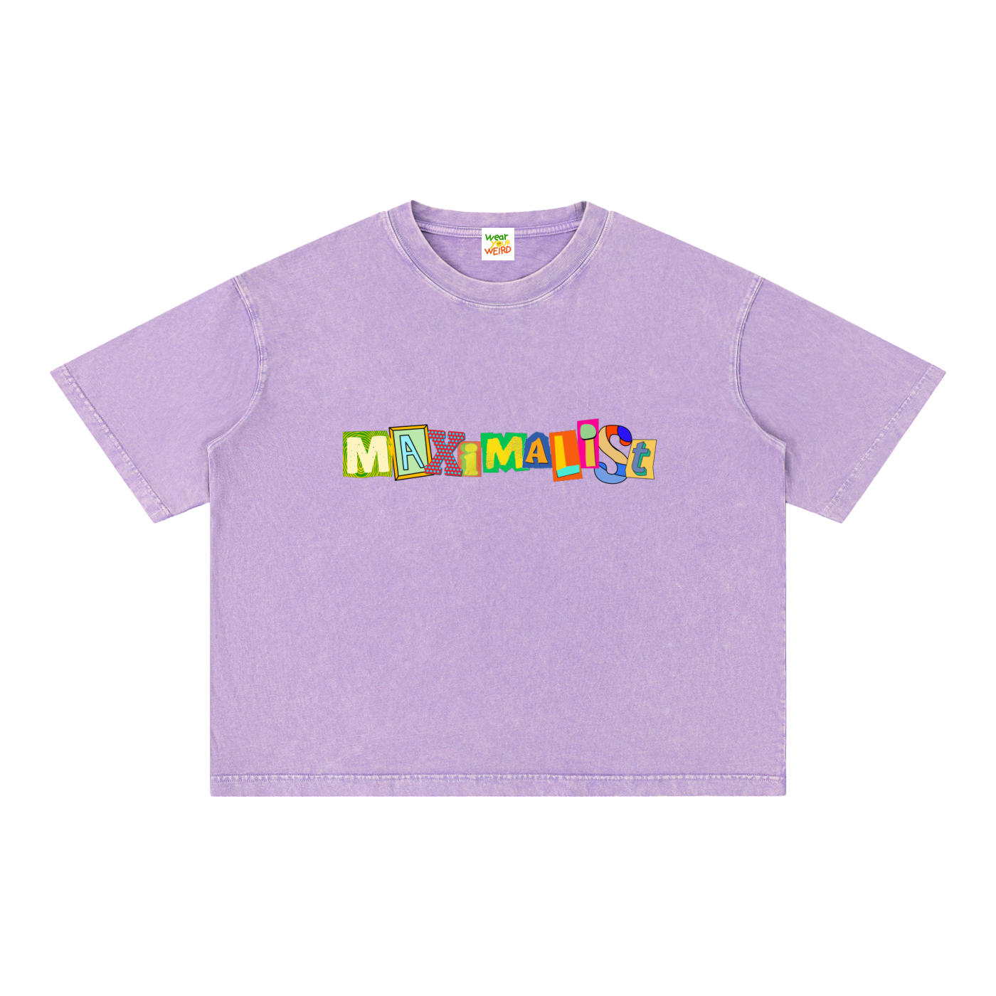 MAXIMALIST Boxy Cotton T-Shirt