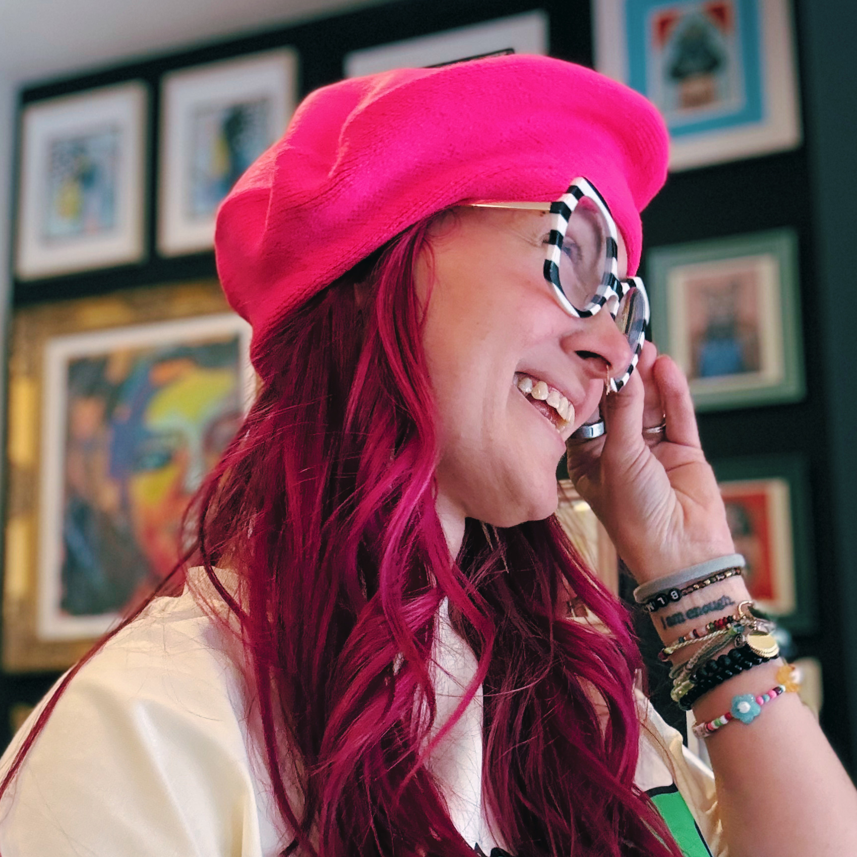 Stretchy Solid Color Beret