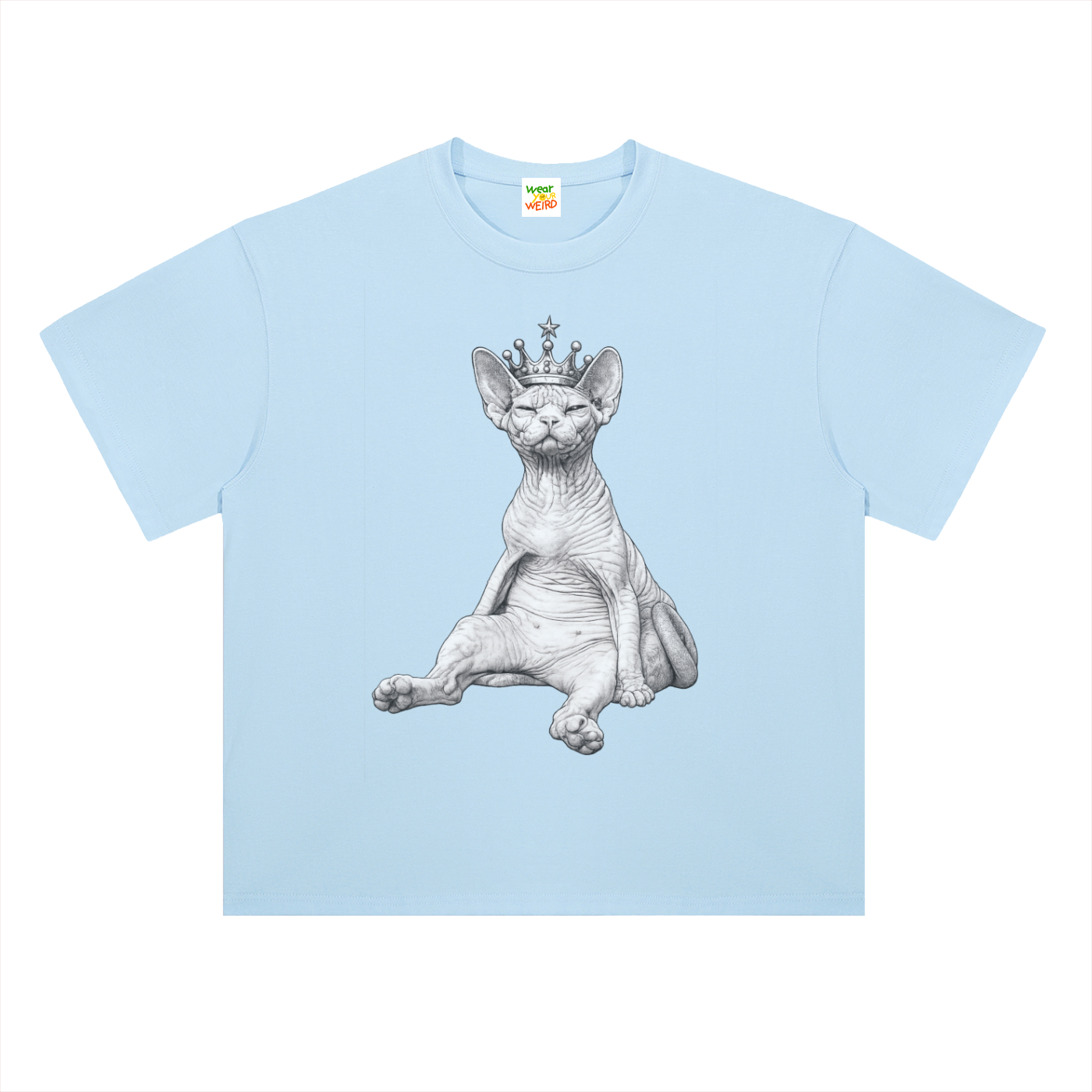 Naked Cat T-Shirt (Team Taco)