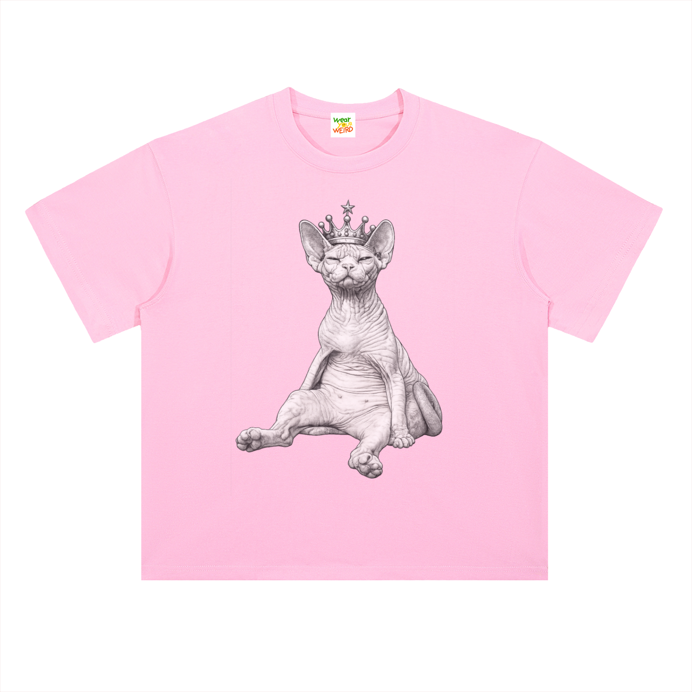 Naked Cat T-Shirt (Team Taco)