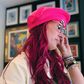 Stretchy Solid Color Beret