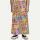 Happy Collage Wide-Leg Pants