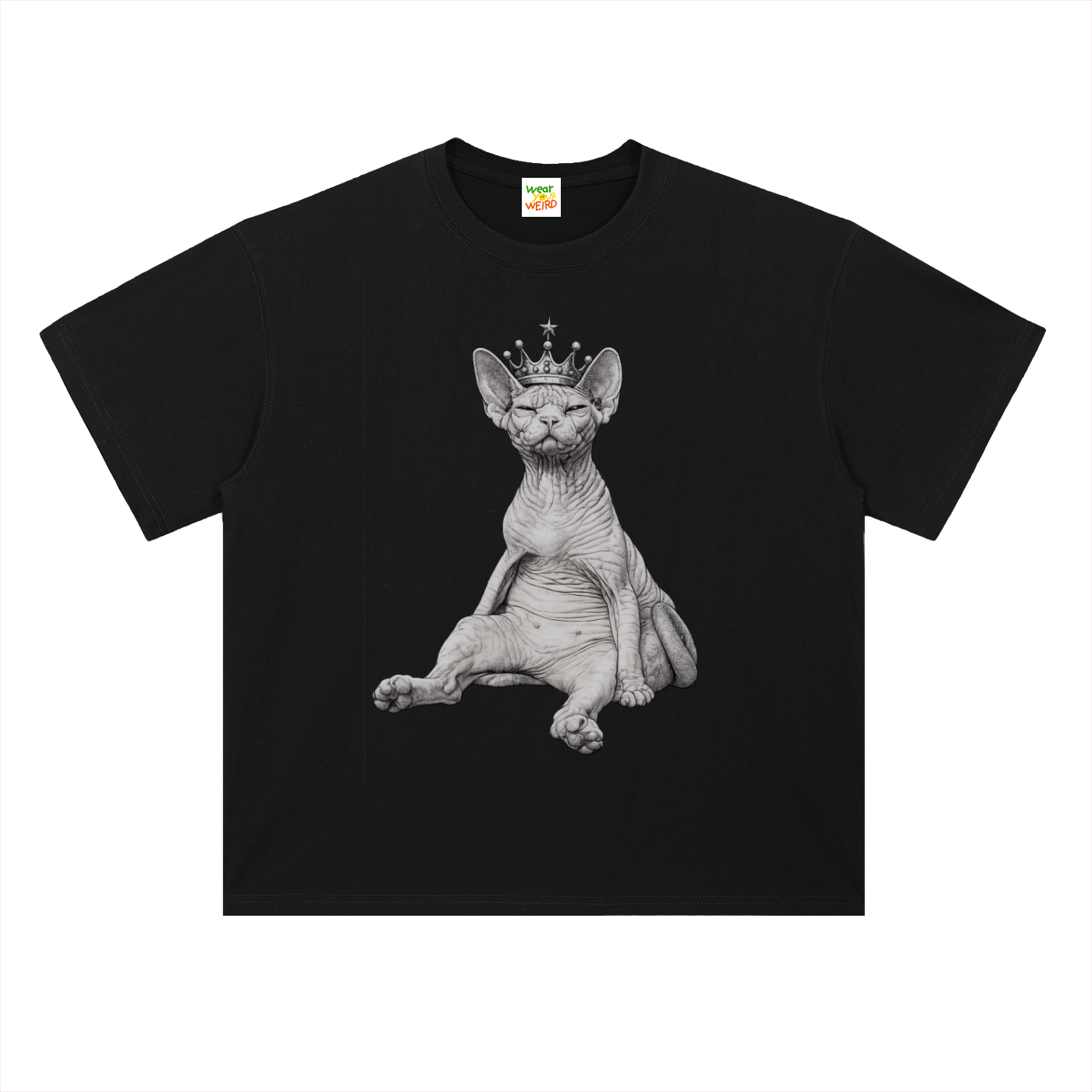 Naked Cat T-Shirt (Team Taco)