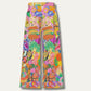 Happy Collage Wide-Leg Pants