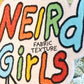 Weird Girls Love Cats Fabric Sticker (2.84" x 3")