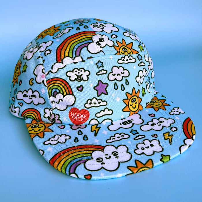 Forecast Fabulous Cloudy Daze Hat 🌈☀️☁️
