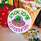 It's OK to Be a Little Extra 3" Glossy Circle Sticker