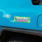 Compost the patriarchy bumper sticker