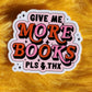 More books sticker