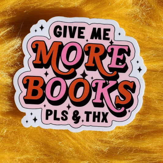 More books sticker