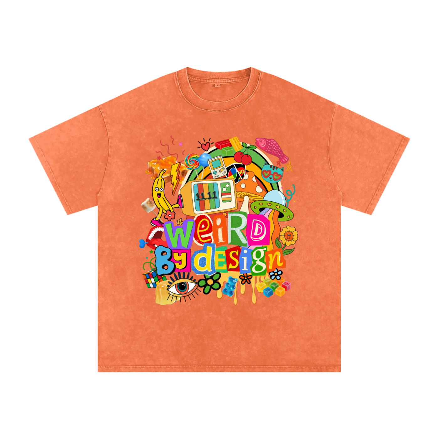 Weird by Design Snow Washed T-shirt