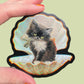 Tuxedo Kitty in Seashell 3" Sticker