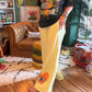 Heart Eye Wide Leg Fleece Sweatpants