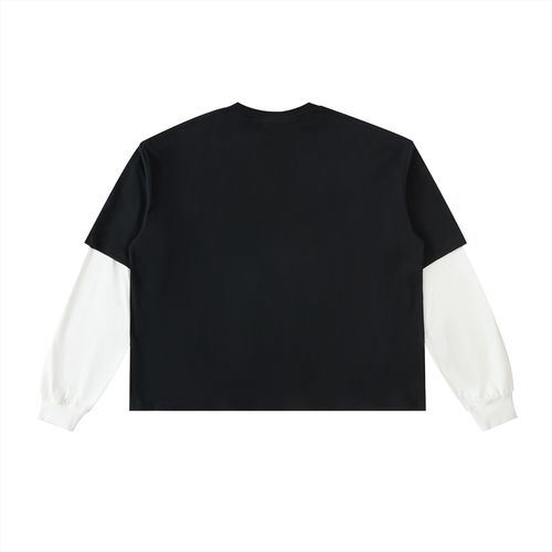 ART+HEART Layered Contrast Sleeve T-Shirt