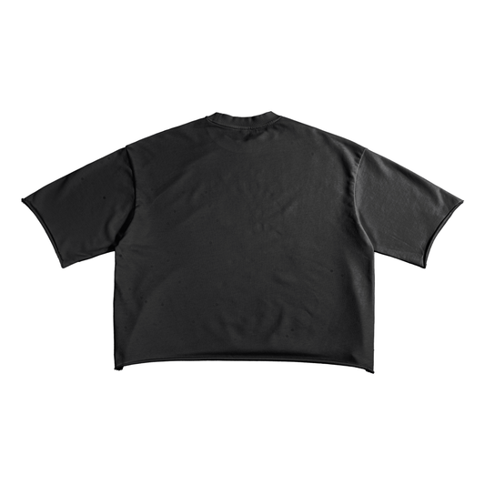 Art School Energy French Terry Raw Edge T-Shirt