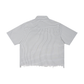 Art+Heart Unisex Distressed Plaid Boxy Shirt