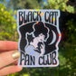 Black Cat Fan Club 3 Inch Holographic Sticker