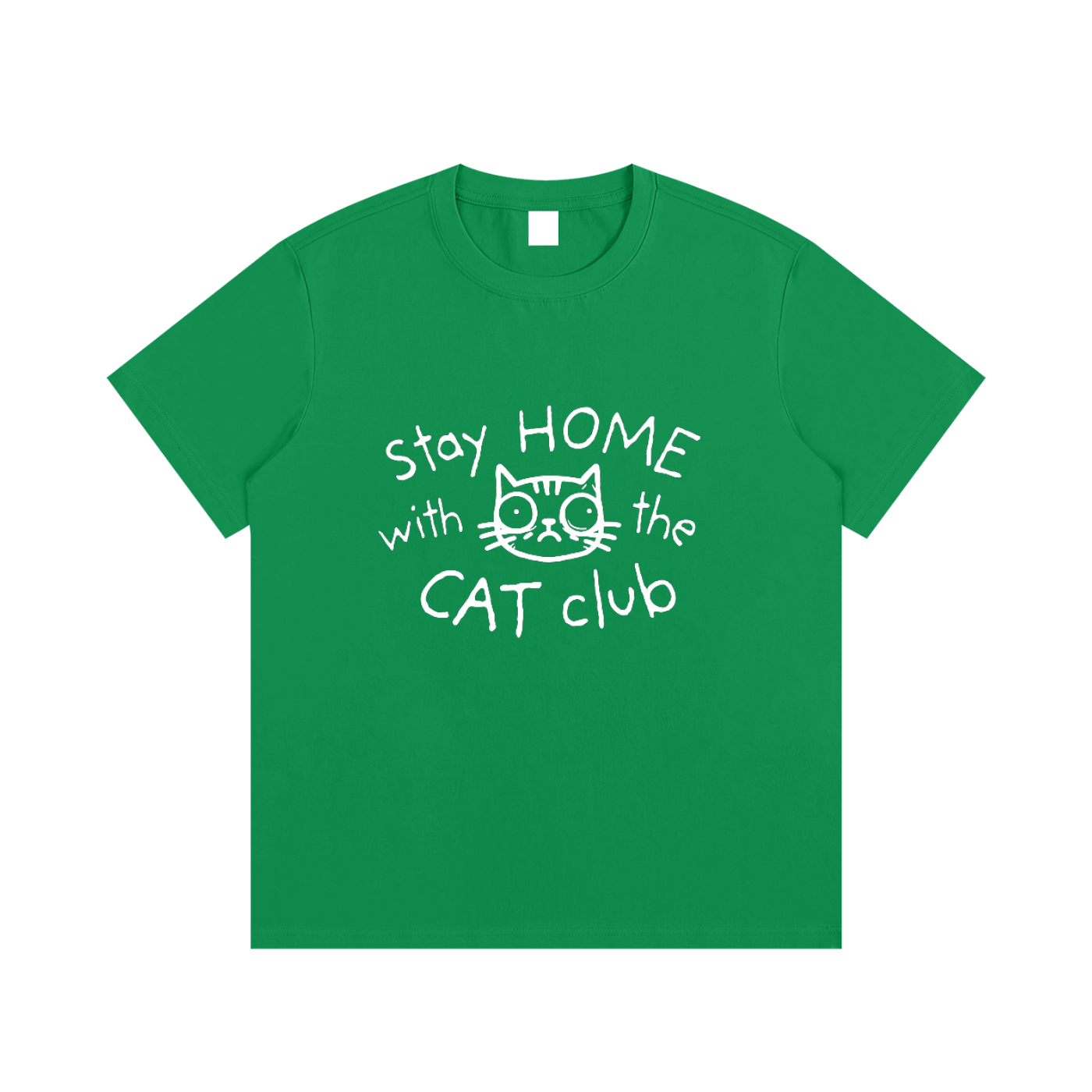 Stay Home with the Cat Tee
