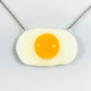 Glitter Jumbo Gummy Egg Necklace - Candy Jewelry
