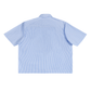 Bloom Where You are Planted Oversized Vertical Stripe Boxy Shirt