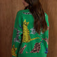 Green Is My Favorite Color & Cats Are My Personality Sweater