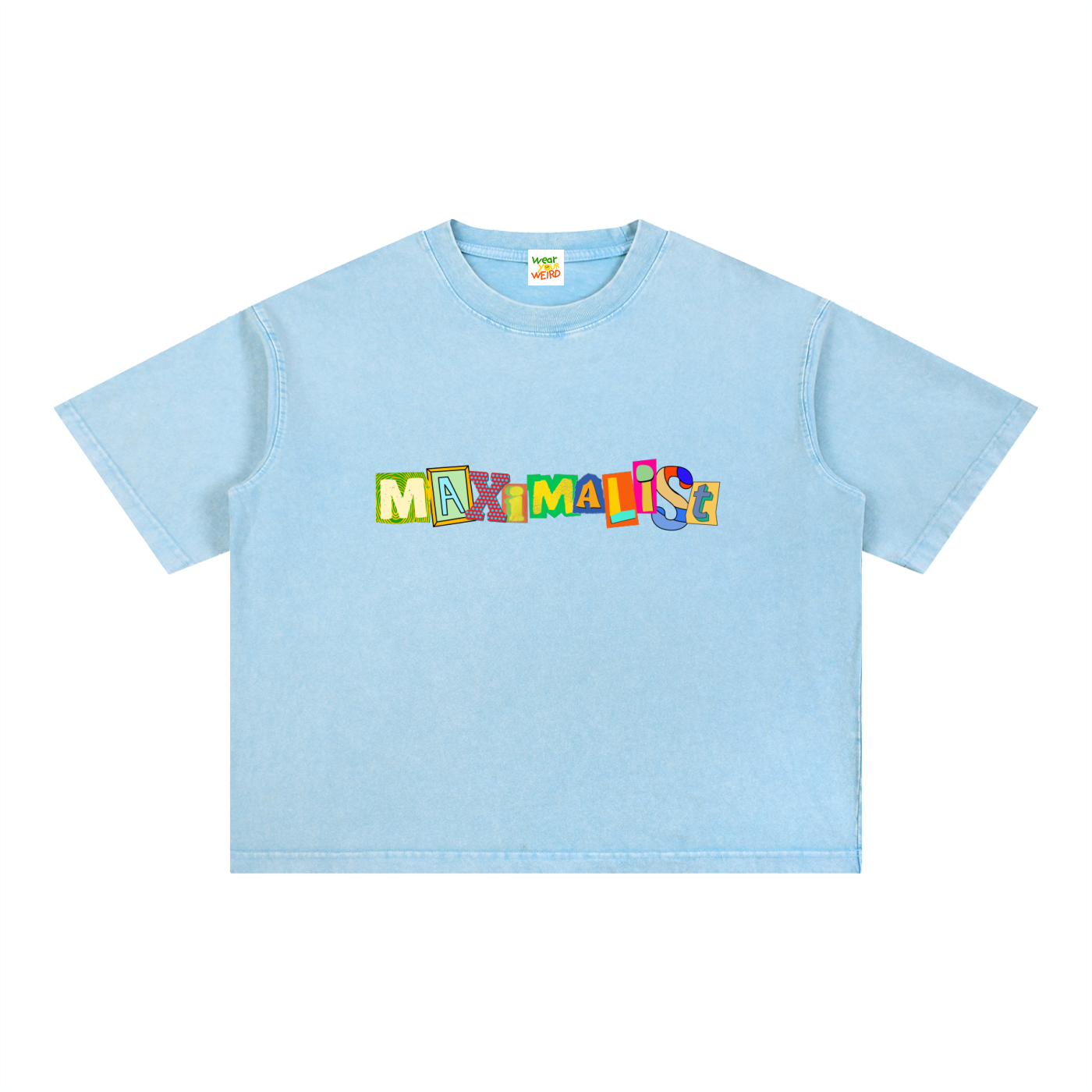 MAXIMALIST Boxy Cotton T-Shirt