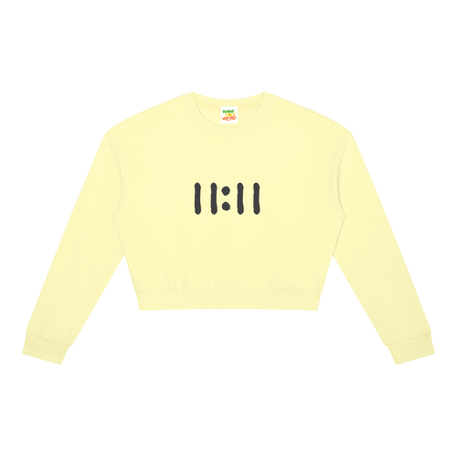 11:11 Make a Wish Cropped Sweatshirt