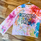 One of One: Kindness Is Free Happy Chaos Waffle Knit