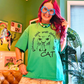 Please Ask me about my CAT Sun Fade Raw Edge T-Shirt